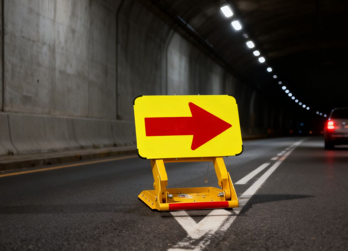 تم إجراء اختبارات ذات صلة في اليابان حواجز السيارات المحمولة HiTOMARUKUN التي تتميز بتكنولوجيا لحام الانحناء لحلول الأمن