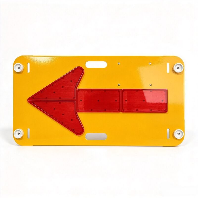 3KG Lightweight LED Arrow Board with Triple Power Supply and 500m Visibility Distance for Traffic Control
