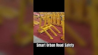 حاجز مركبة مدمج مصمم للطرق الحضرية منخفضة السرعة